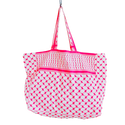 Rasteblanche stor strandtaske/taske til indkøb, pusletaske, strandtaske mv.