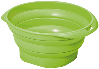 Mat- eller vattenskål för hund eller katt - Fällbar stång - 0,7 liter - Flera färger