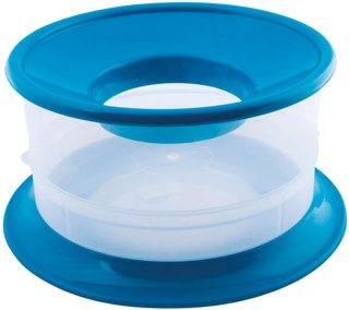 Kup niebieski Nierozlewająca się miska na karmę lub wodę dla psa lub kota - Podwójna - Kilka kolorów
