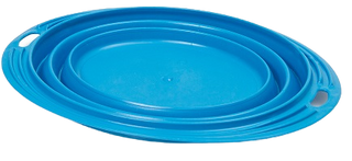 Miska na karmę lub wodę dla psa lub kota - Składany drążek - 1,0 litra - Kilka kolorów