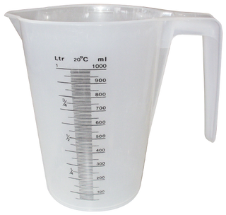 Jarro medidor - mola de 10 ml - 1 litro