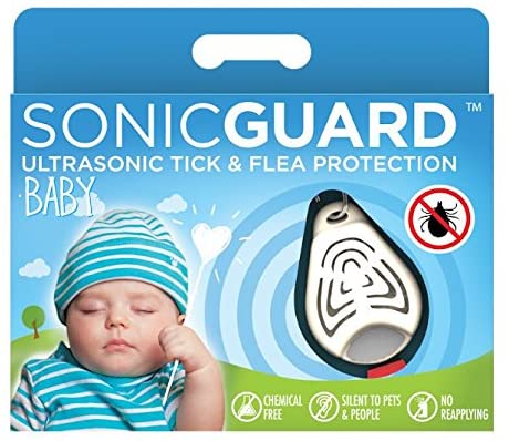 Ultrazvukové plašiče proti klíšťatům pro kojence a děti do 10 let