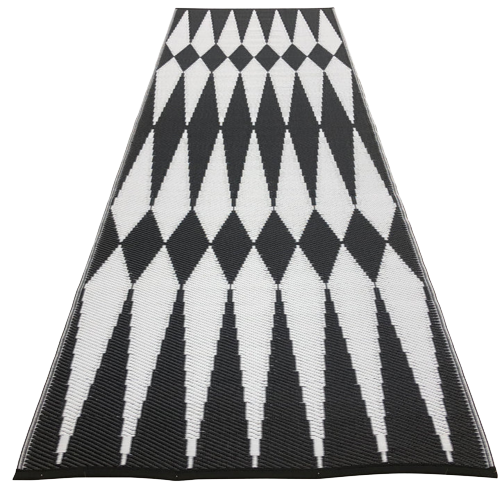 Rasteblanche plastični tepisi - 90 x 210 cm - U zatvorenom prostoru, na terasi, plaži ili kampu