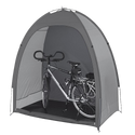 Adăpost pentru biciclete - Fabricat din poliester gri