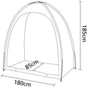 Pensilina per biciclette - Realizzata in poliestere grigio