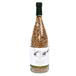 Ζωοτροφές πουλιών - Μπουκάλια κρασιού με τροφή για πτηνά - κατάλληλα για το σπίτι ζωοτροφών "Wine & your".