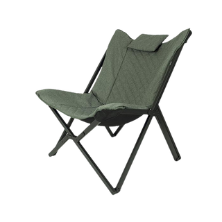  verde Cadeira de relaxamento - Para o jardim, terraço, jardim de inverno e camping - Modelo Molfat