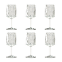 Koziol Vyno taurės - 1 arba 6 gabalėliai super taurės - 200 ml (Baltasis vynas)