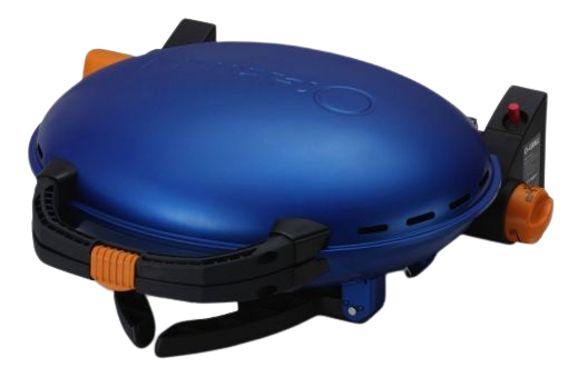 O-Grill 500 - kreminė, žalia, mėlyna ir oranžinė - Dujinė grilis