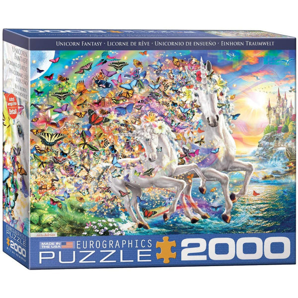 Puzzle - Fantazja Jednorożca - 2000 elementów