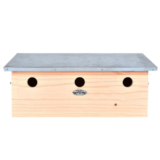 Lada cuib / cutie pentru pasari pentru vrabii - model Rækkehuset