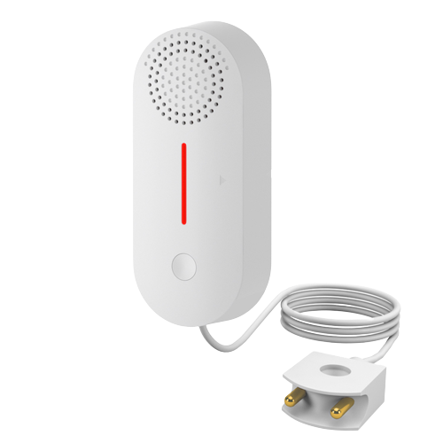 Water leak alarm - Overturn and waterstand alarm - Akustic and light alarm - WIFI with alarm to your mobile