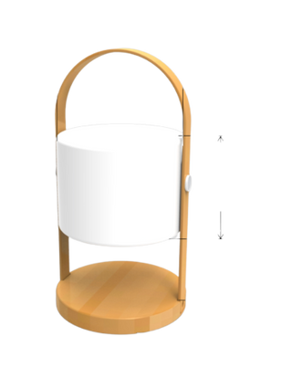 Svjetiljka Nibe - Punjiva s dugim radnim vremenom - za kuću, vrt i/ili kampiranje