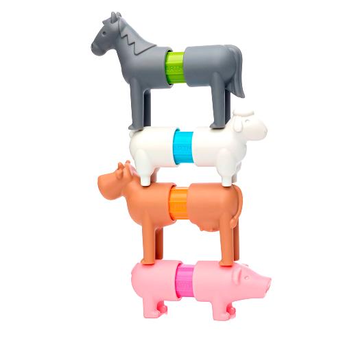 SmartMax - Primele mele animale de fermă - Jucărie cu magnet