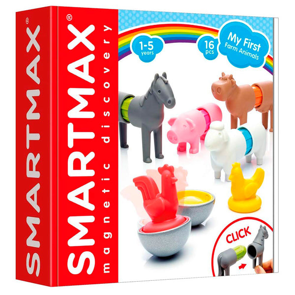 SmartMax- Moje první hospodářská zvířátka - Magnetická hračka