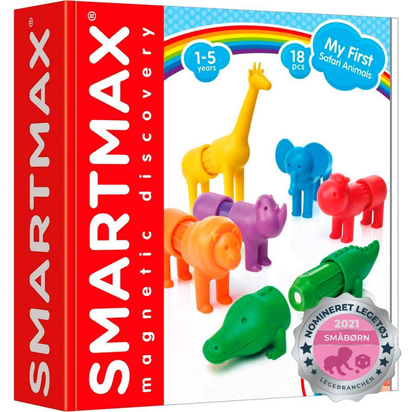 SmartMax - Mes premiers animaux de safari - Jouet magnétique