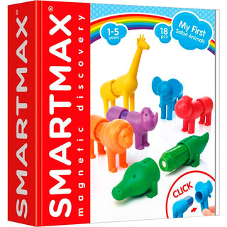 SmartMax- Mine første safari dyr - Magnet legetøj