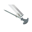 Rejilla de secado al aire libre: parte inferior extraíble con clavijas que pueden proteger la rejilla contra tormentas