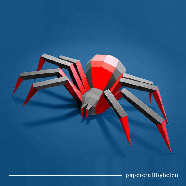 DIY/udělej si sám pavouk - Černá a červená