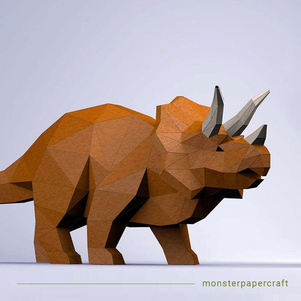 DIY/udělej si sám Dinosaurus - Triceratops