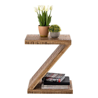 Sidebord træ Z form - Zoro sofabord - Blomsterbord - Mango træ